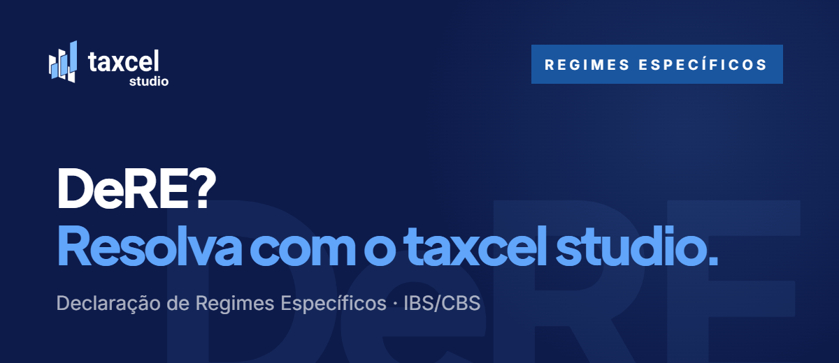 Taxcel Studio resolvendo a DeRE, do plano de contas aos eventos assinados