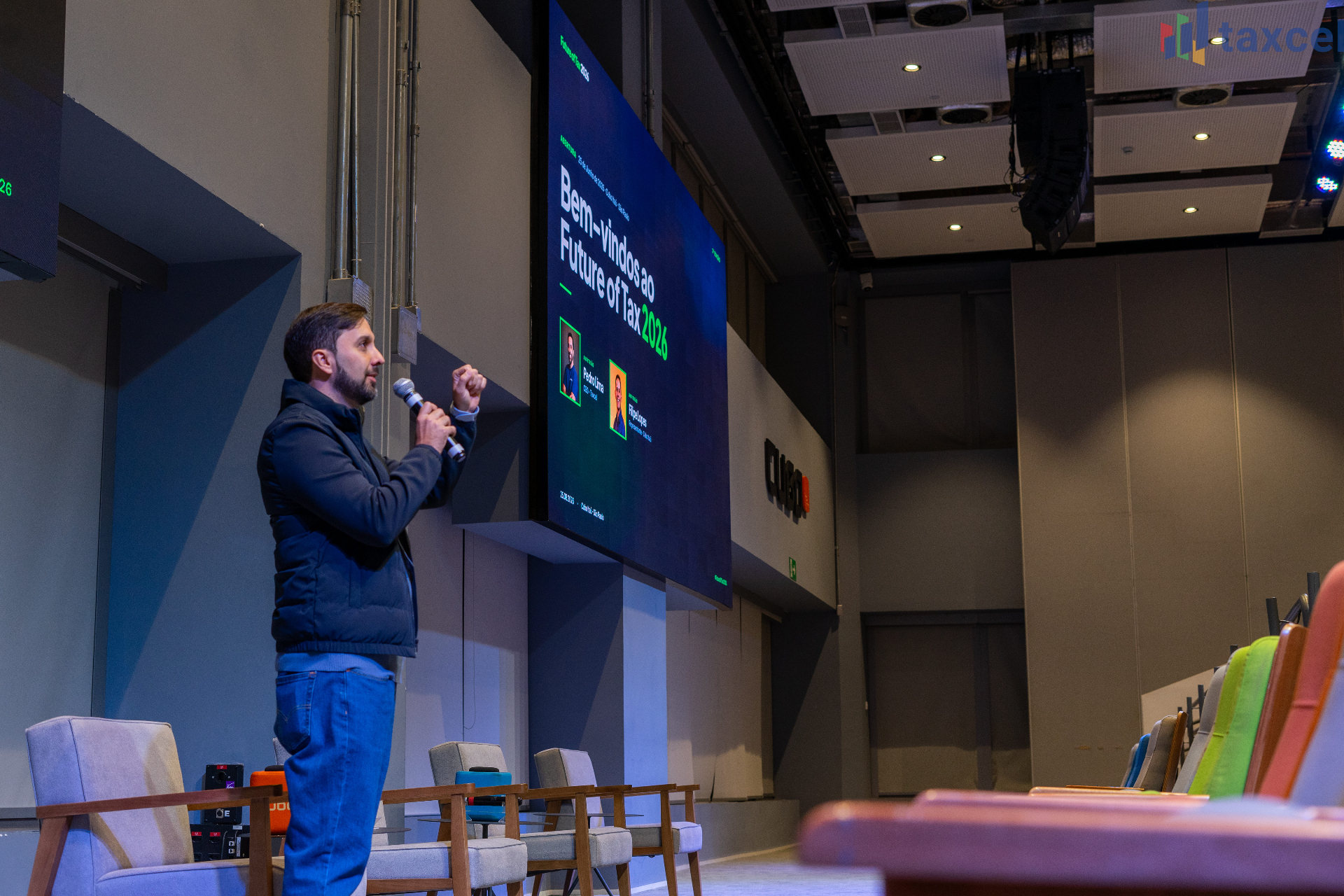 Abertura do Future of Tax 2026 com Pedro Lima