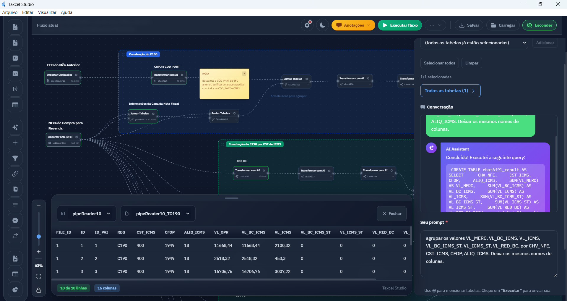 Screenshot do Studio